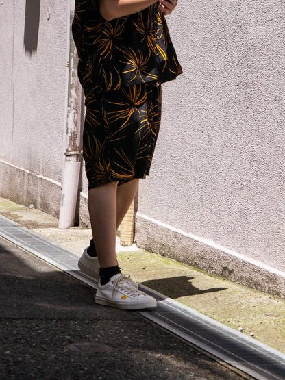 FIREWORKS ROOM EASY SHORTS / Black