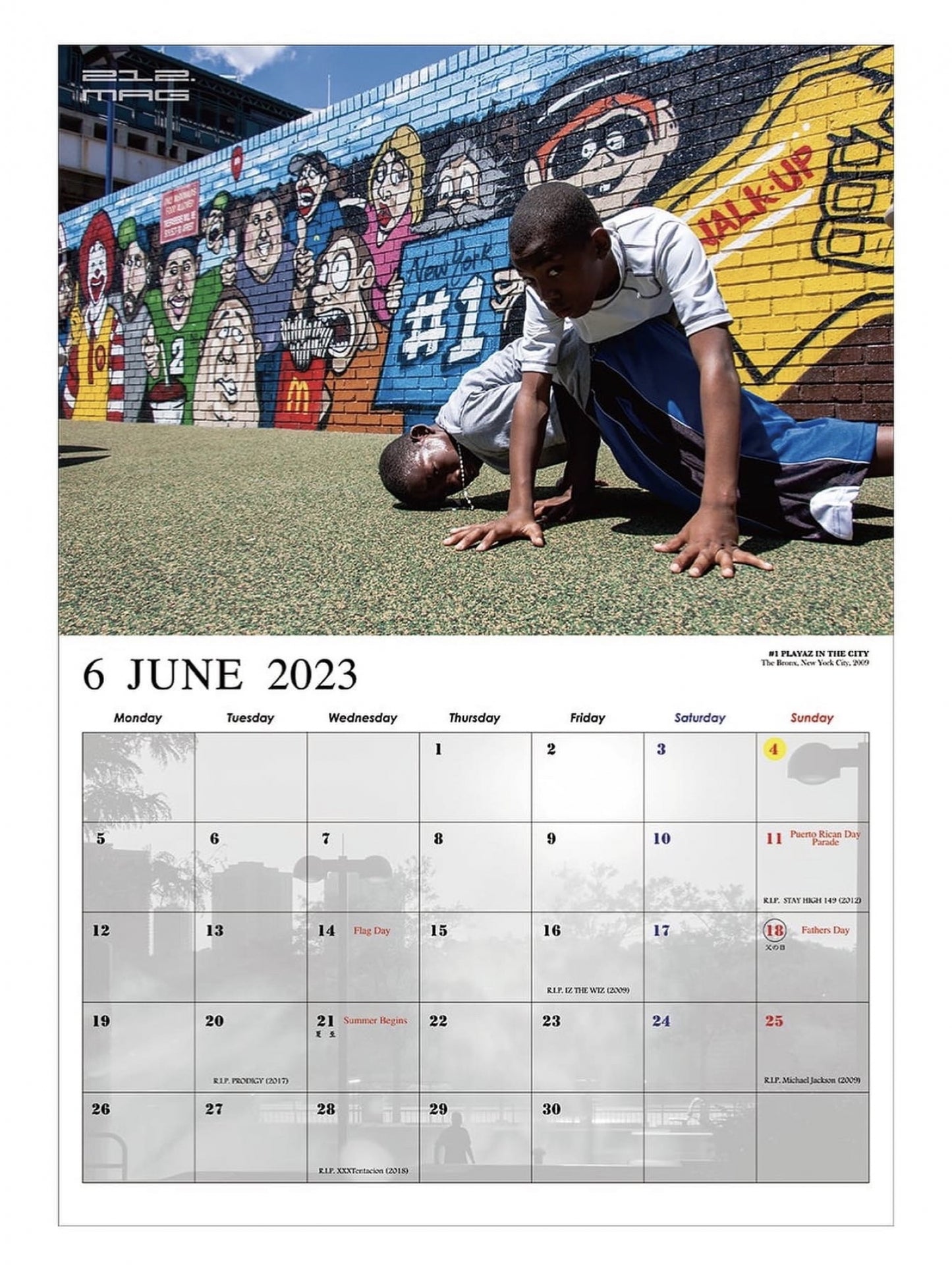 2023 CALENDAR "BIG CITY OF DREAMS"