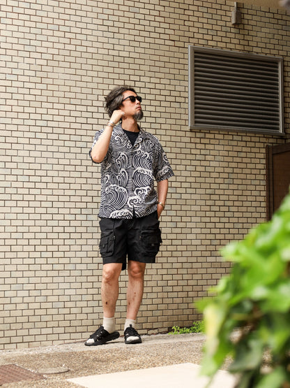 "WAVE" BLESS UP SS / Black