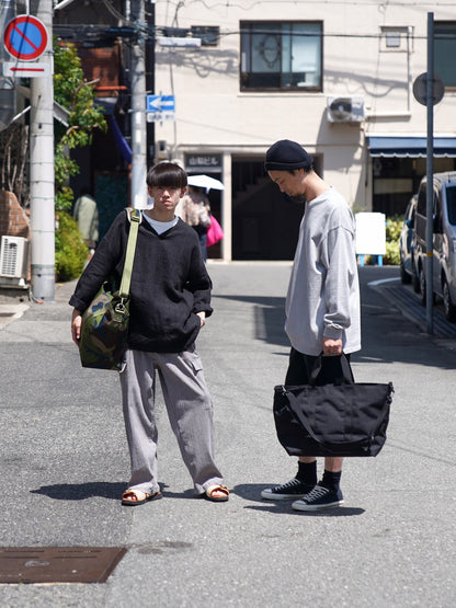 HUNTER'S TOTE BAG, ZIP-TOP WITH SHOULDER STRAP / 2colors