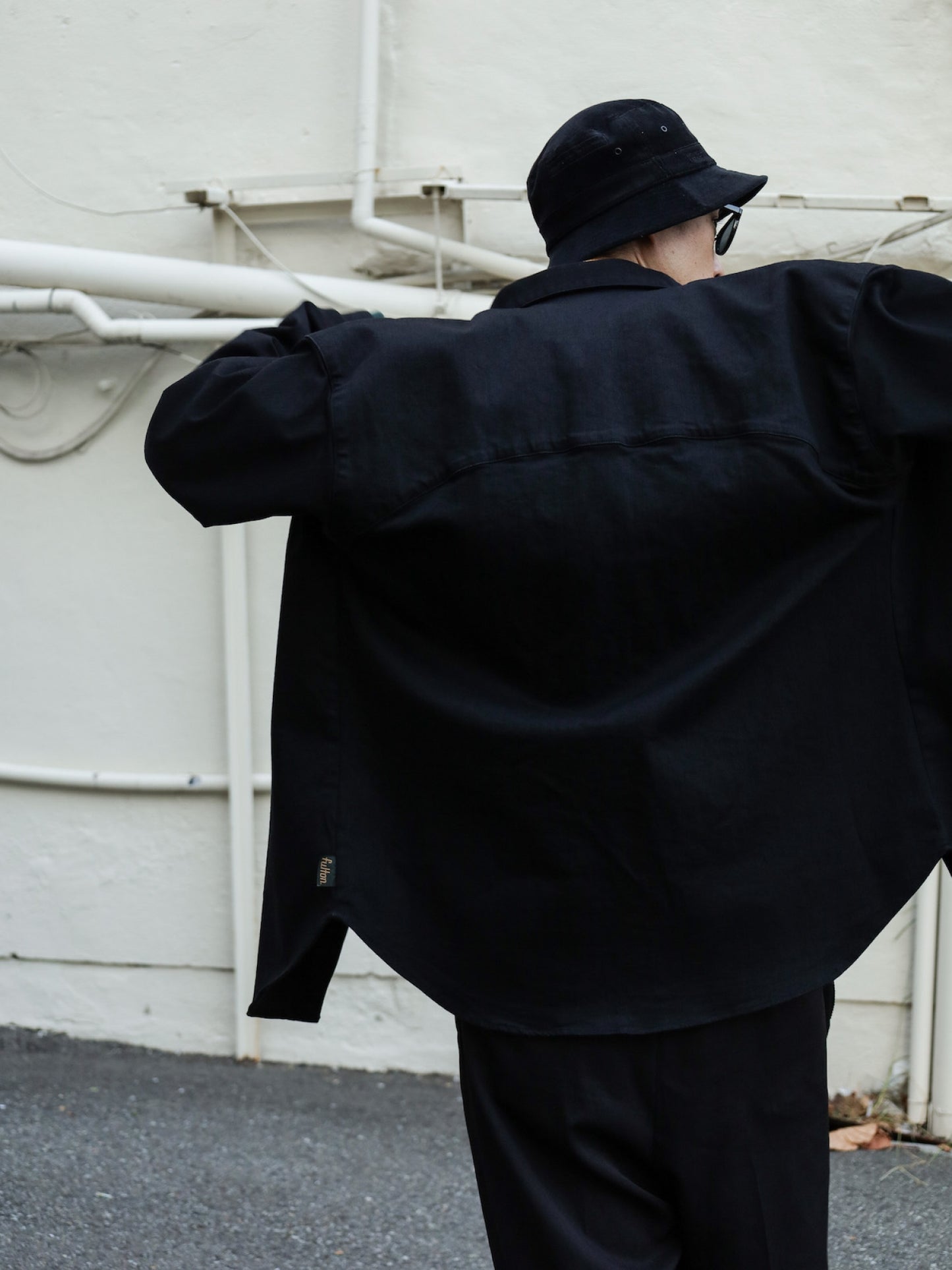 "OWN WAY" SHJKT / Black denim