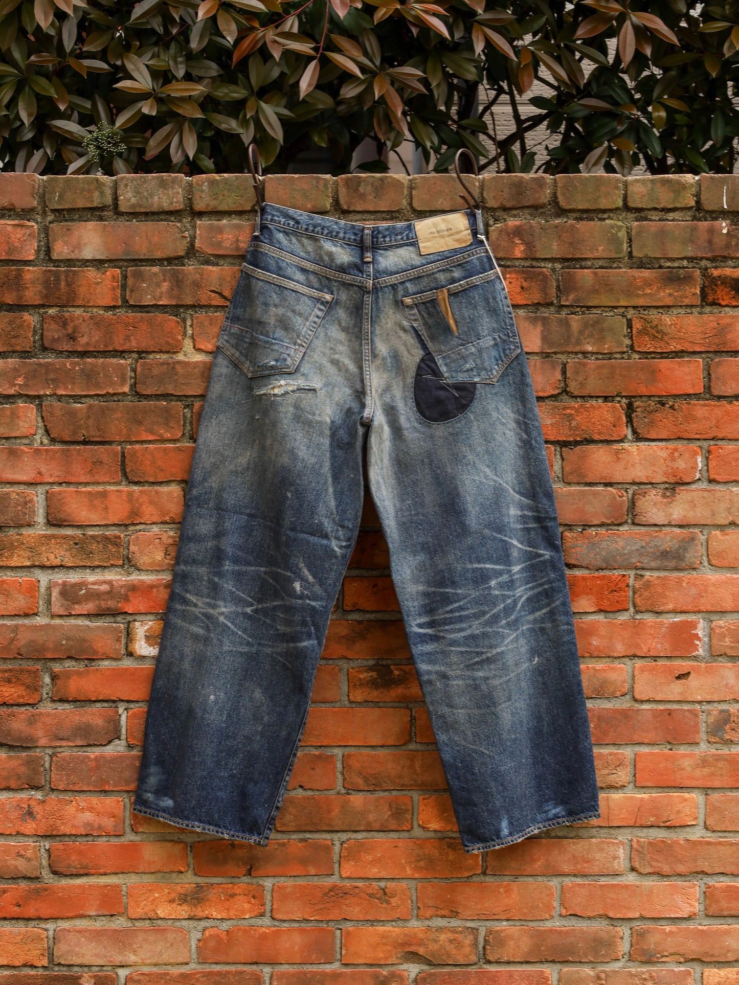 REMAKED WIDE 5P DENIM PANTS / Indigo