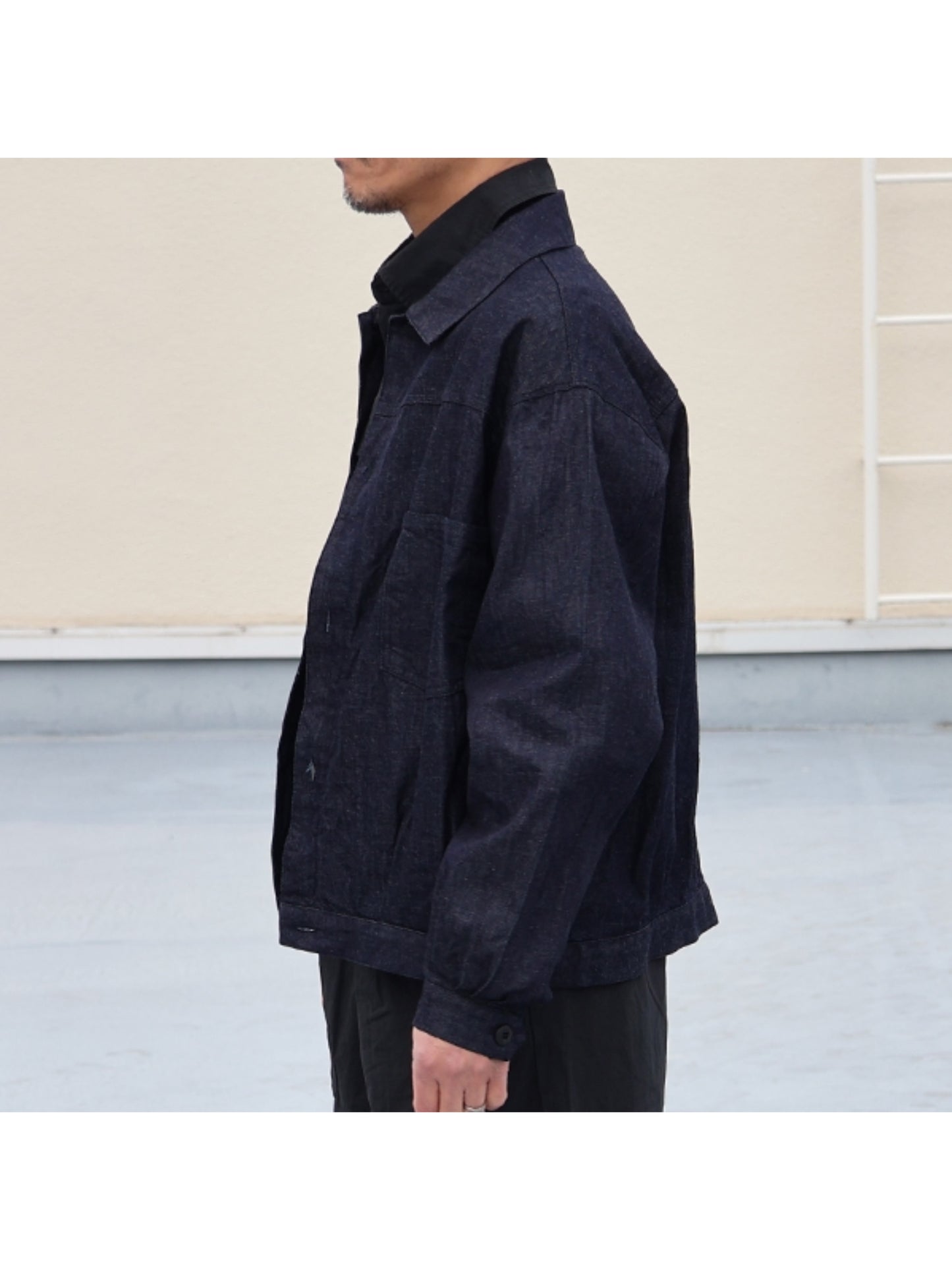 8オンスムラデニム US NAVY1STトラッカーJKT / Indigo