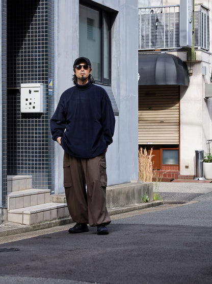 TURTLE FLEECE LS TEE / Navy