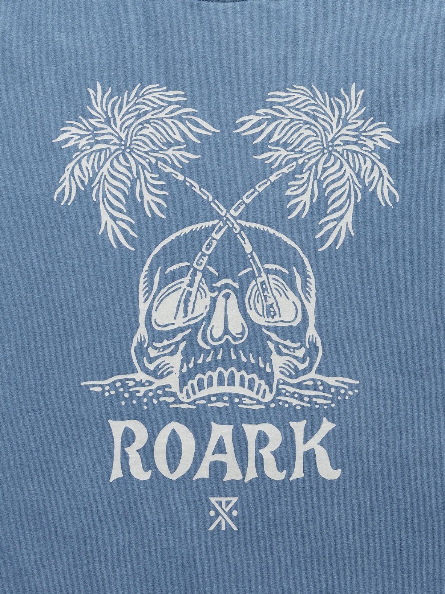 "PERMANENT VACATION" L/S TEE / Slate blue