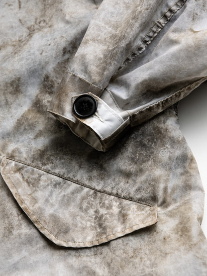 DIRTPAINT NYLON MODS COAT / White