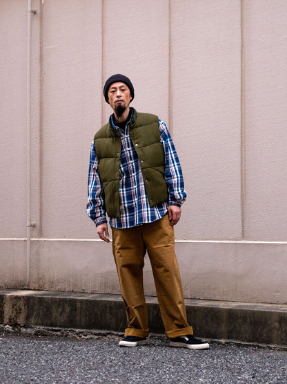 PUFF VEST / Olive