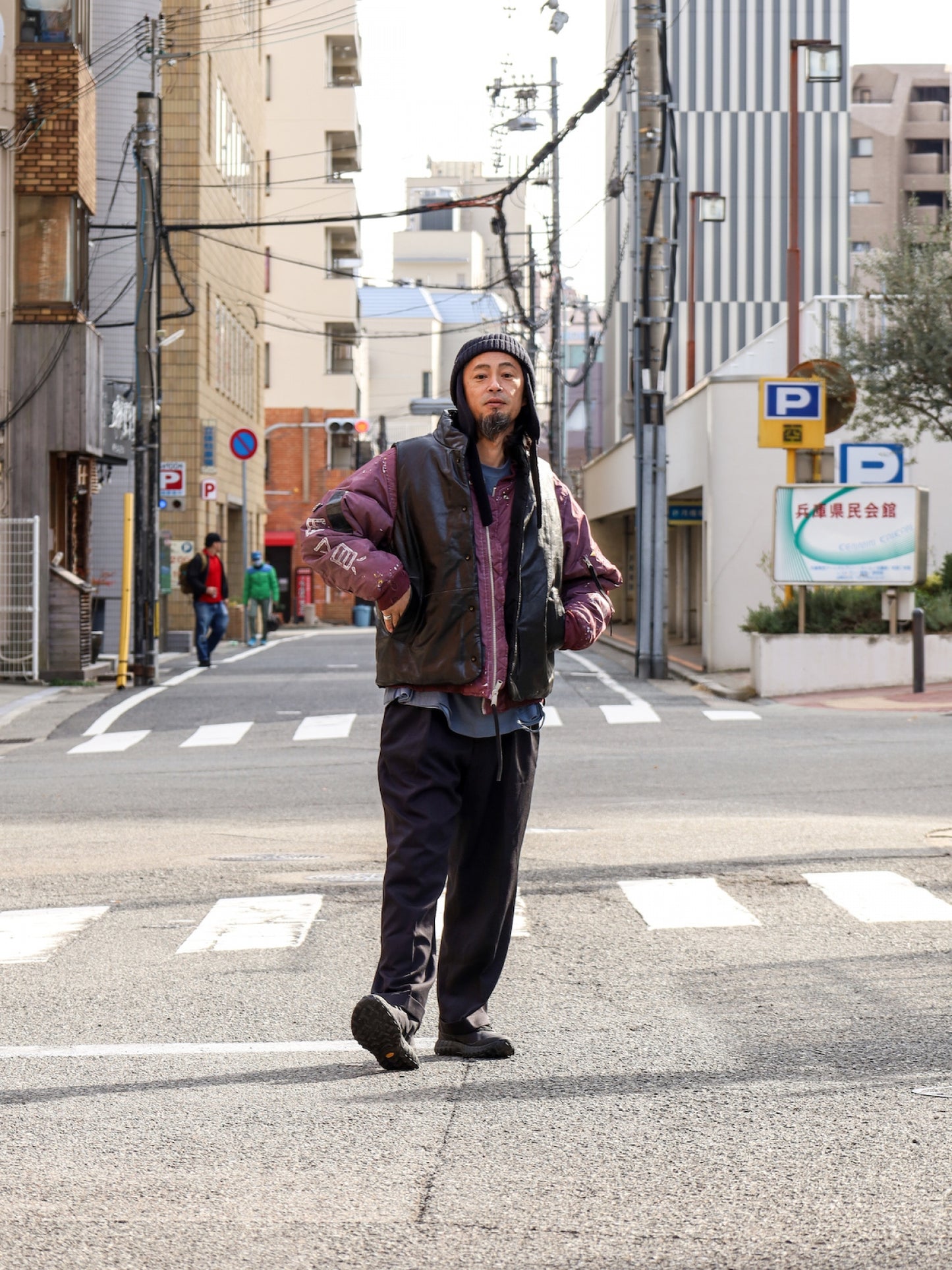 EXELEZA REV VEST / Black