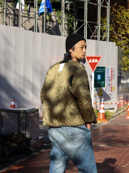 DIRTPAINT NYLON MODS COAT / Olive