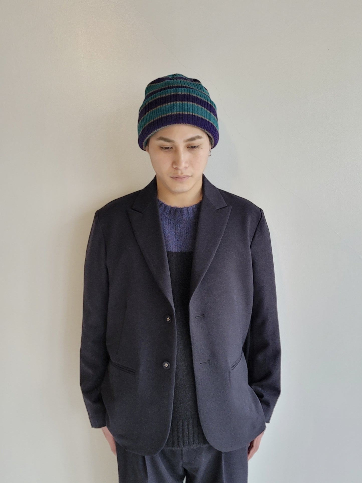 BORDER WATCH CAP / 4colors