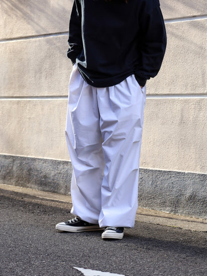 PARACHUTE PANTS / White