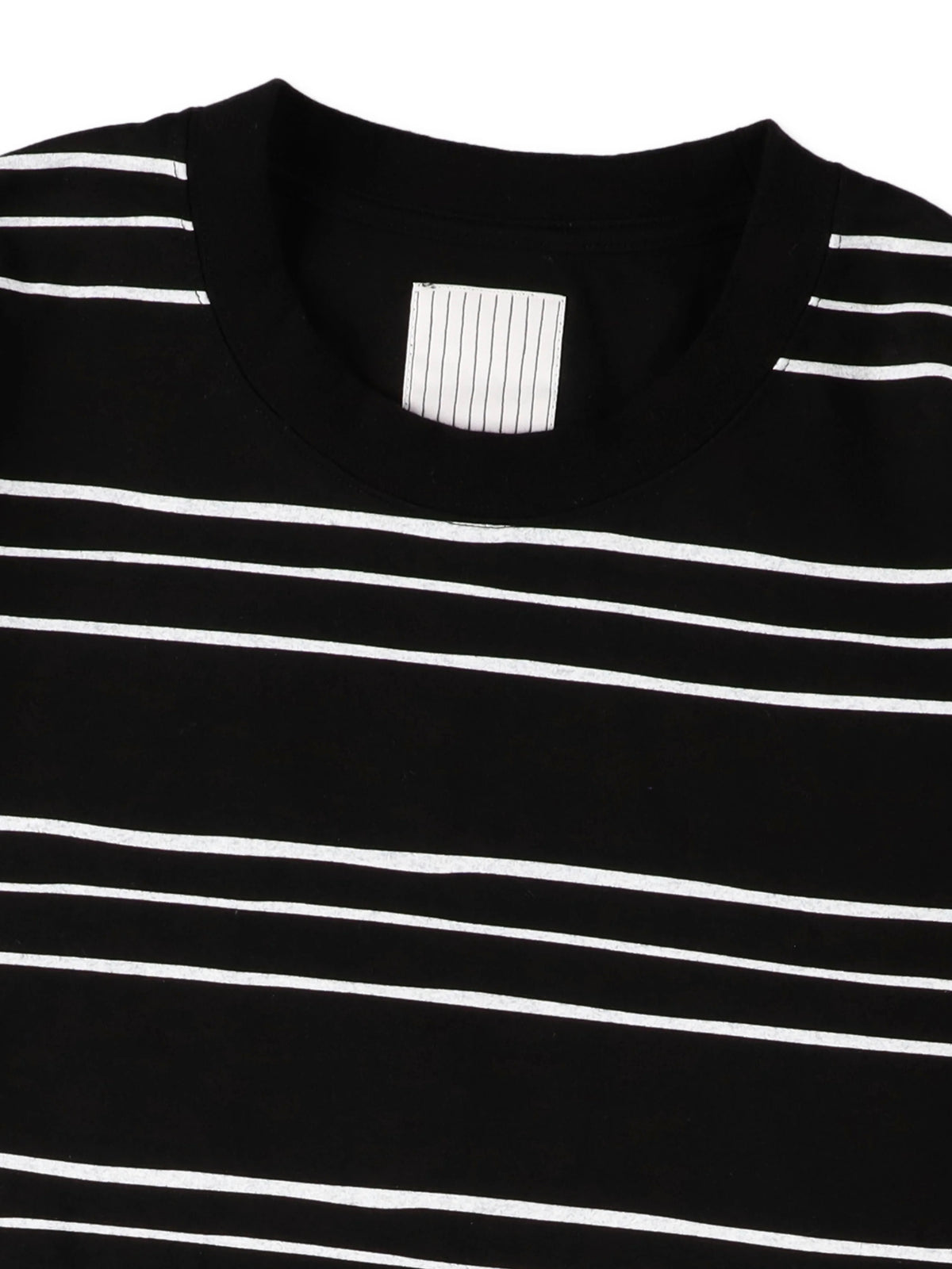 SUPER BIG LS TEE (MULTI STRIPE) / Black