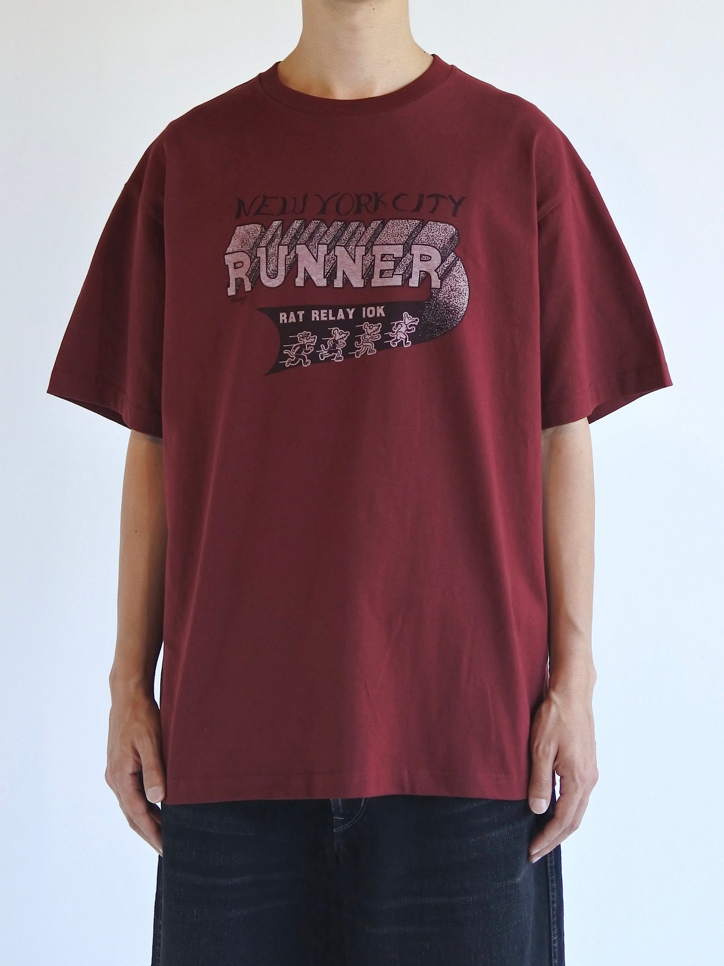 NYC RUNNING S/S T-S / 3colors