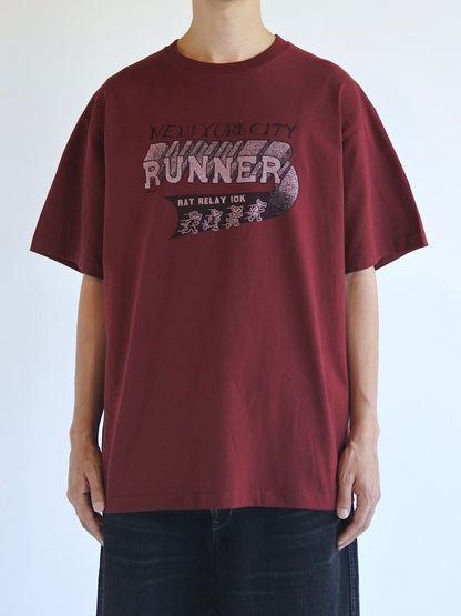 NYC RUNNING S/S T-S / 3colors