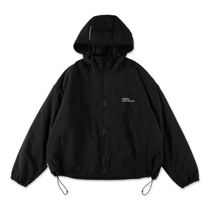 PADDED HOODY / Black
