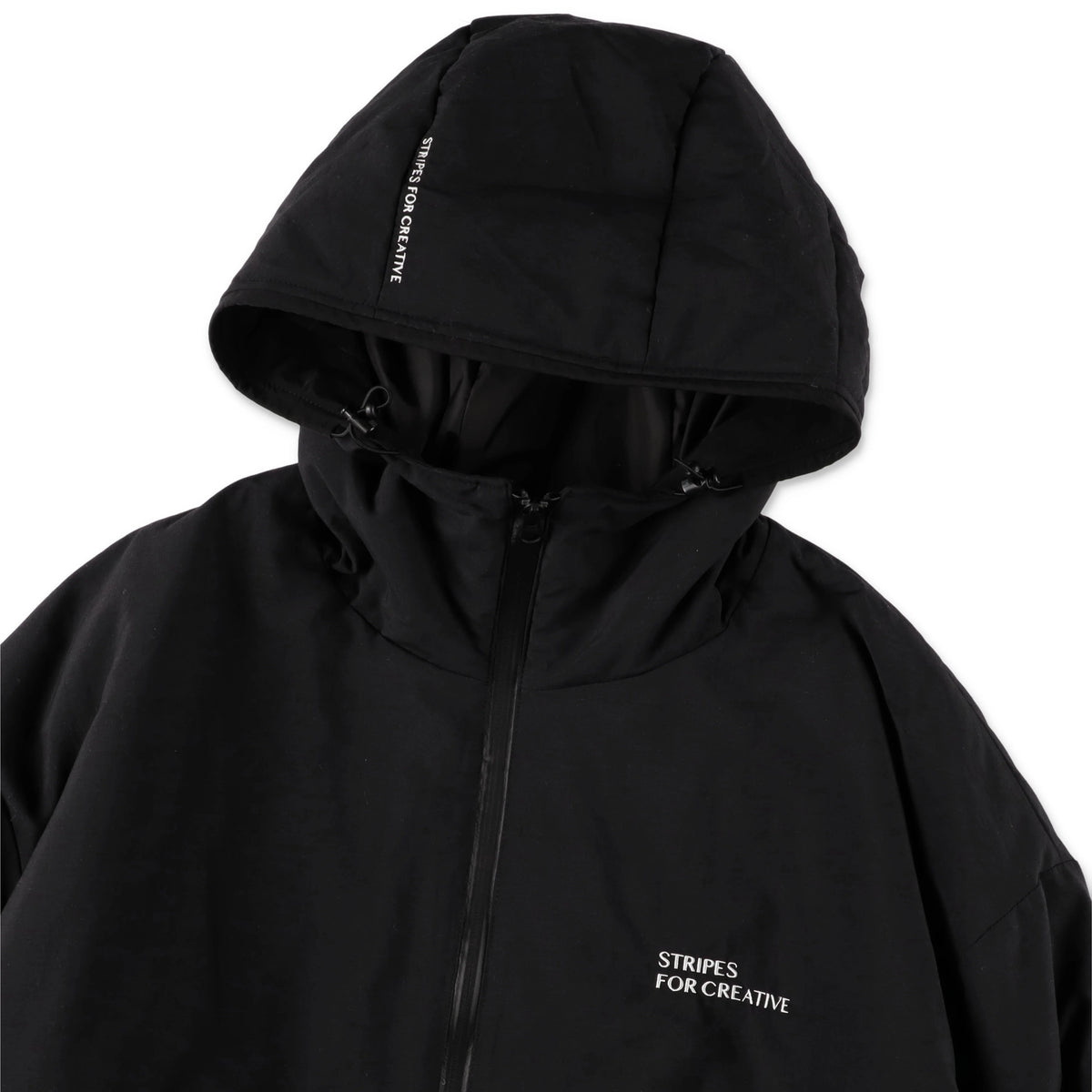 PADDED HOODY / Black