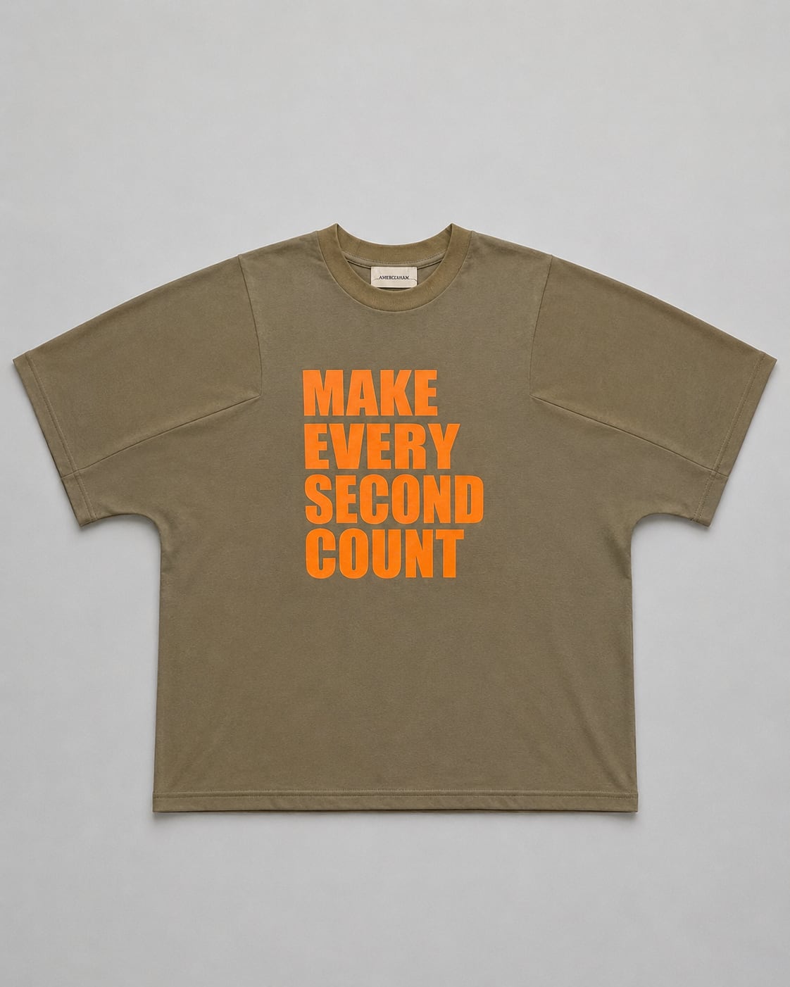 AMBERGLEAMメッセージロゴＴシャツ / 5colors