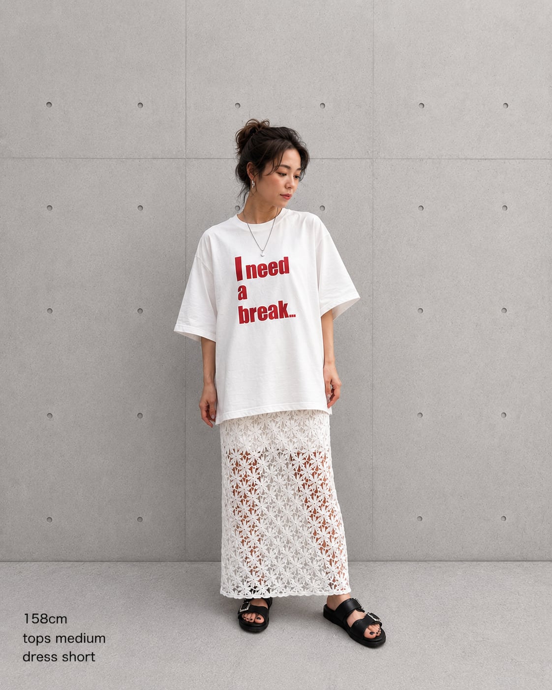 AMBERGLEAMメッセージロゴＴシャツ / 5colors