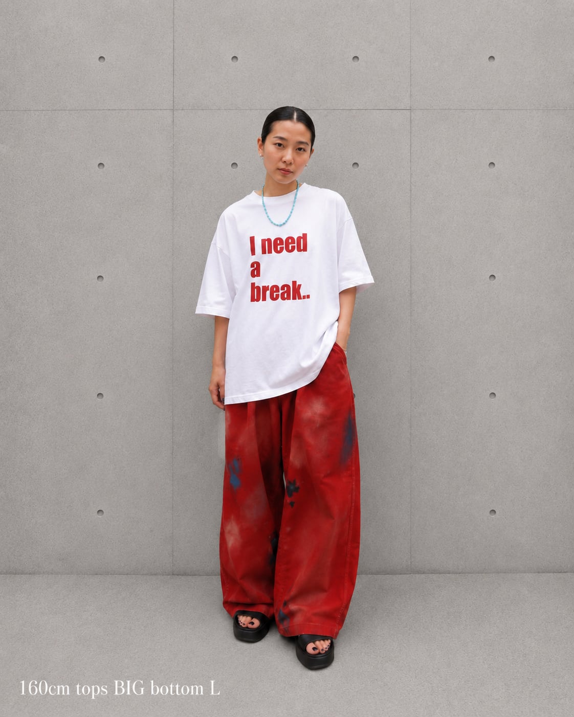 AMBERGLEAMメッセージロゴＴシャツ / 5colors