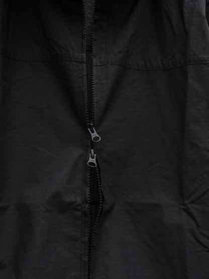 ORGANIC COTTON×CORDURA® RIPSTOP DAILY ZIP HOODIE / Black