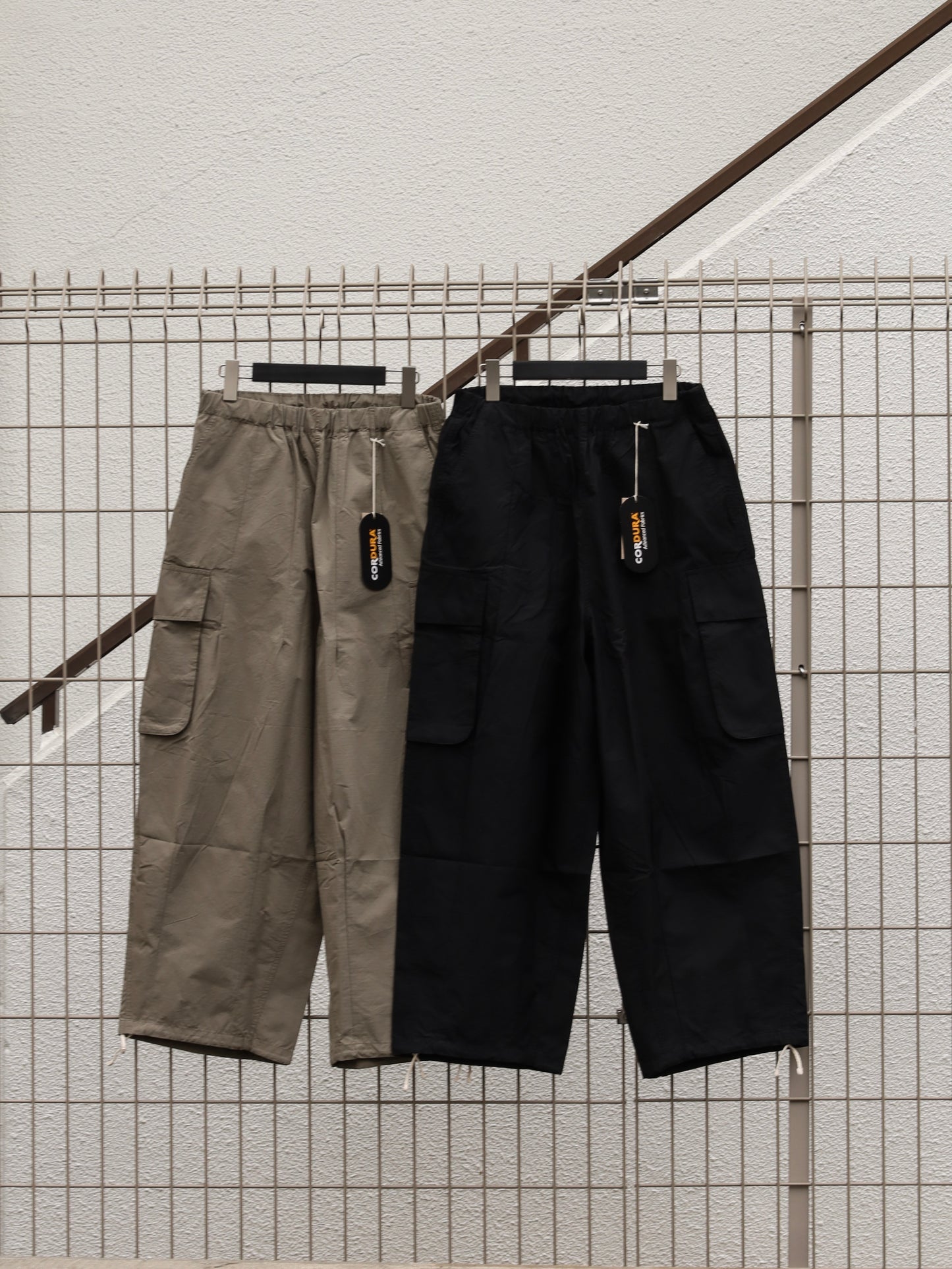 ORGANIC COTTON×CORDURA® RIPSTOP CARGO PANTS / Black