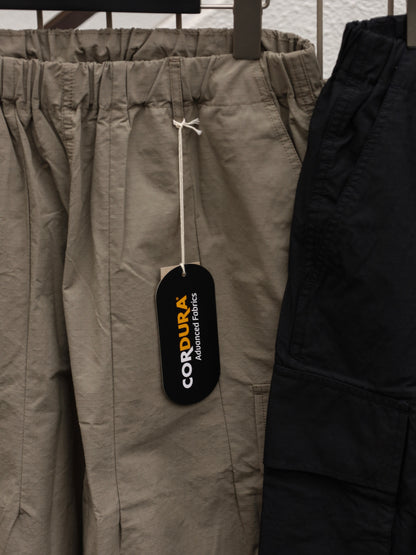 ORGANIC COTTON×CORDURA® RIPSTOP CARGO PANTS / Black
