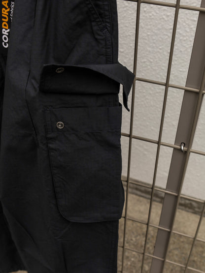 ORGANIC COTTON×CORDURA® RIPSTOP CARGO PANTS / Black