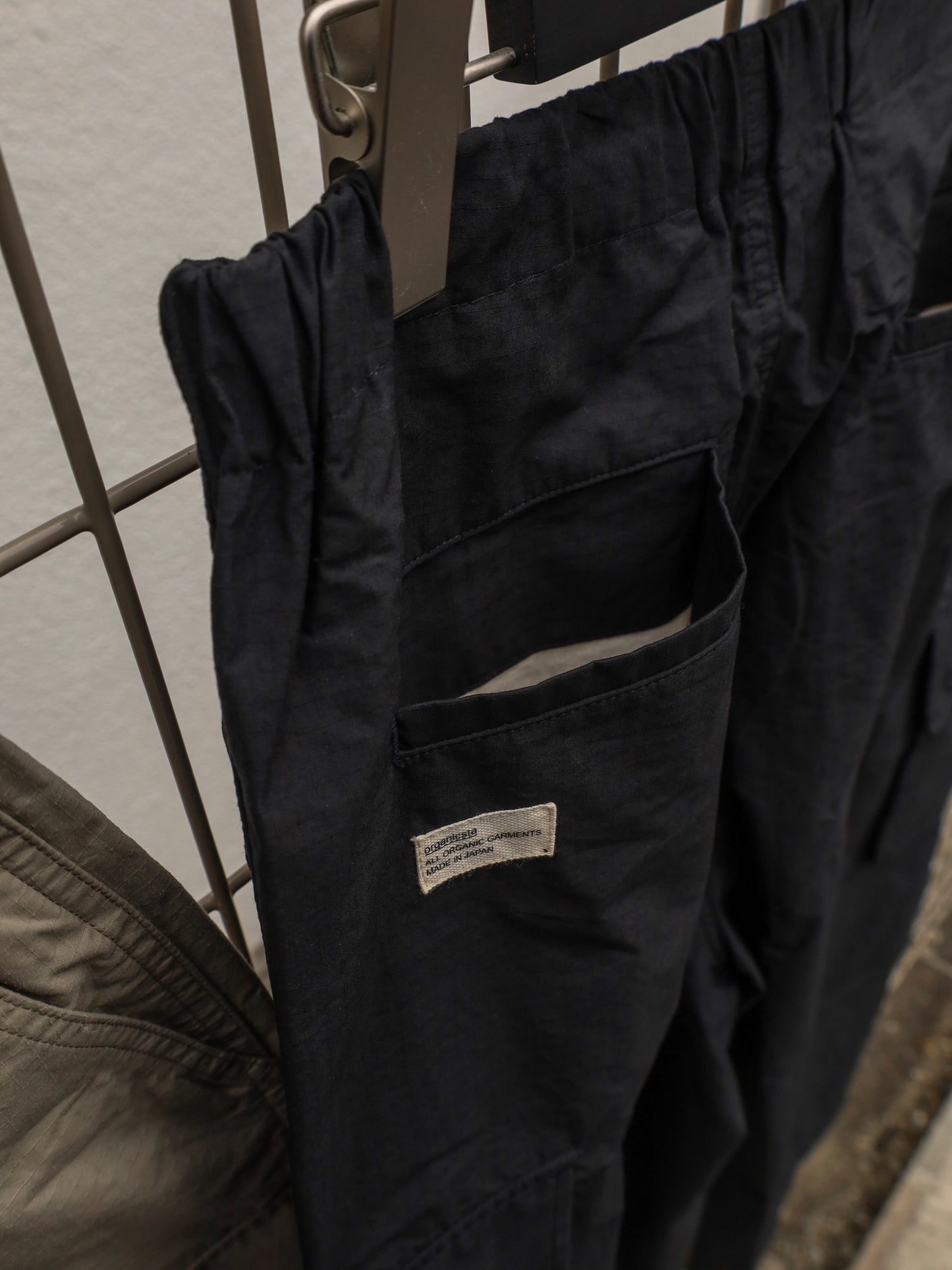 ORGANIC COTTON×CORDURA® RIPSTOP CARGO PANTS / Black