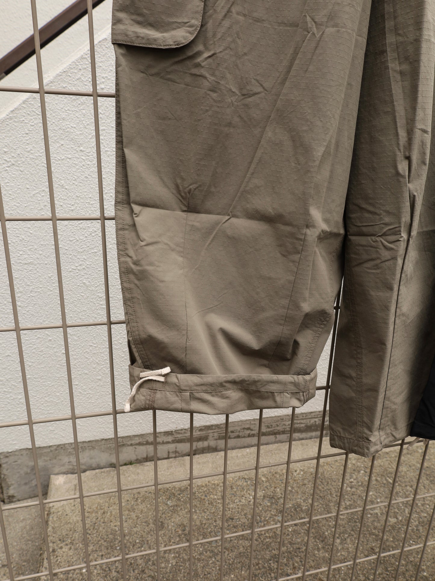 ORGANIC COTTON×CORDURA® RIPSTOP CARGO PANTS / Black
