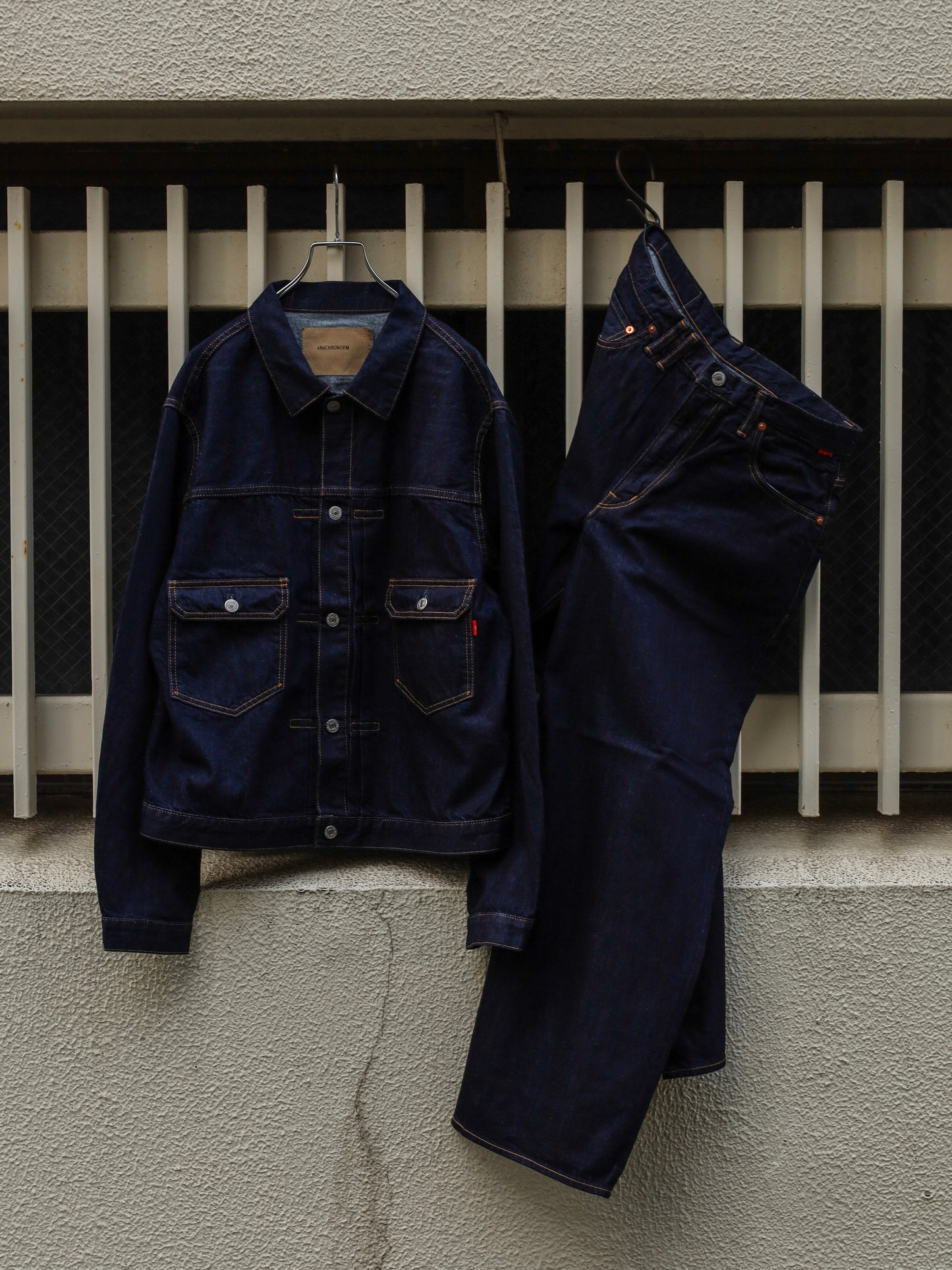 DOUBLE POCKET DENIM JACKET / Indigo
