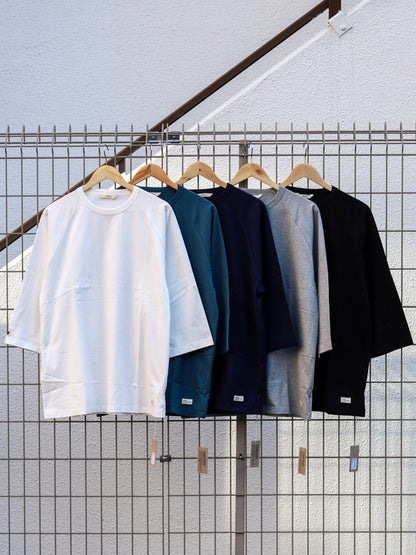 ORGANIC COTTON RAGLAN TEE / 5colors