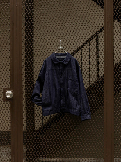 8オンスムラデニム US NAVY1STトラッカーJKT / Indigo