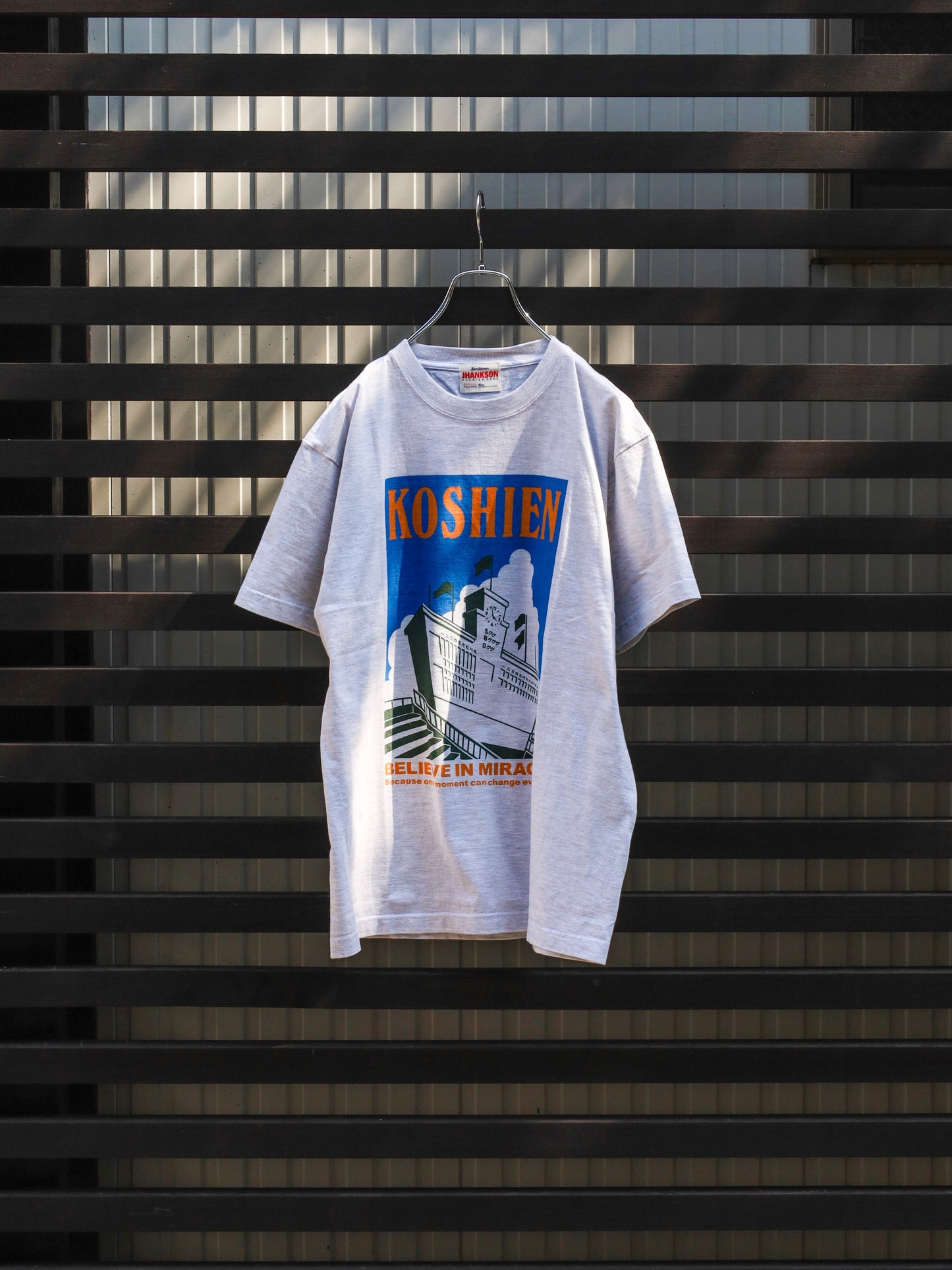 SCOREBOARD TEE / Ash Gray