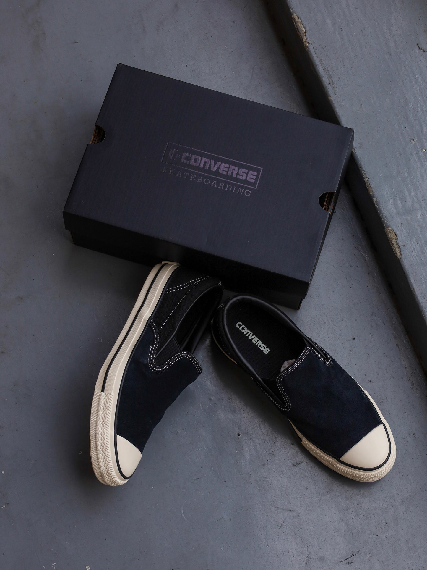 CS SLIP-ON II SK / Black/White
