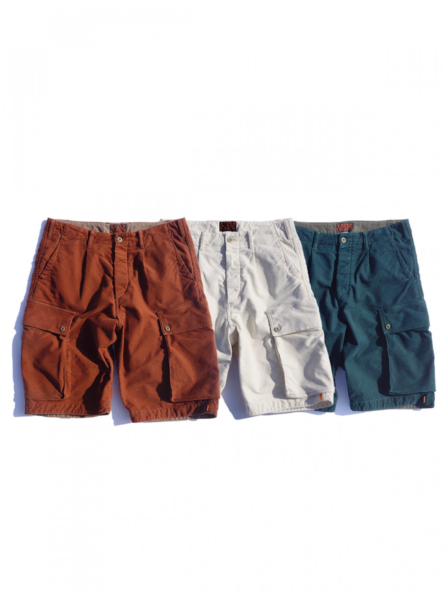 SIX POCKET SHORT PANTS / Green