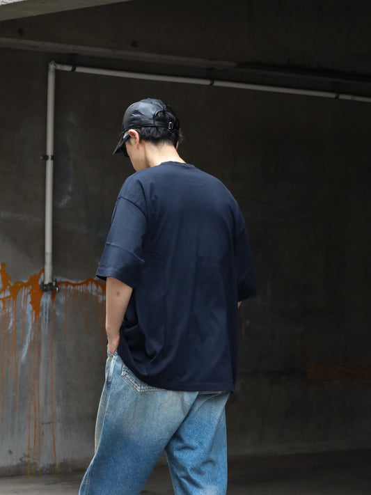 NEW BASIC SS TEE / Navy