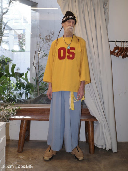 ナンバリングオーバーロングスリーブ / 3colors