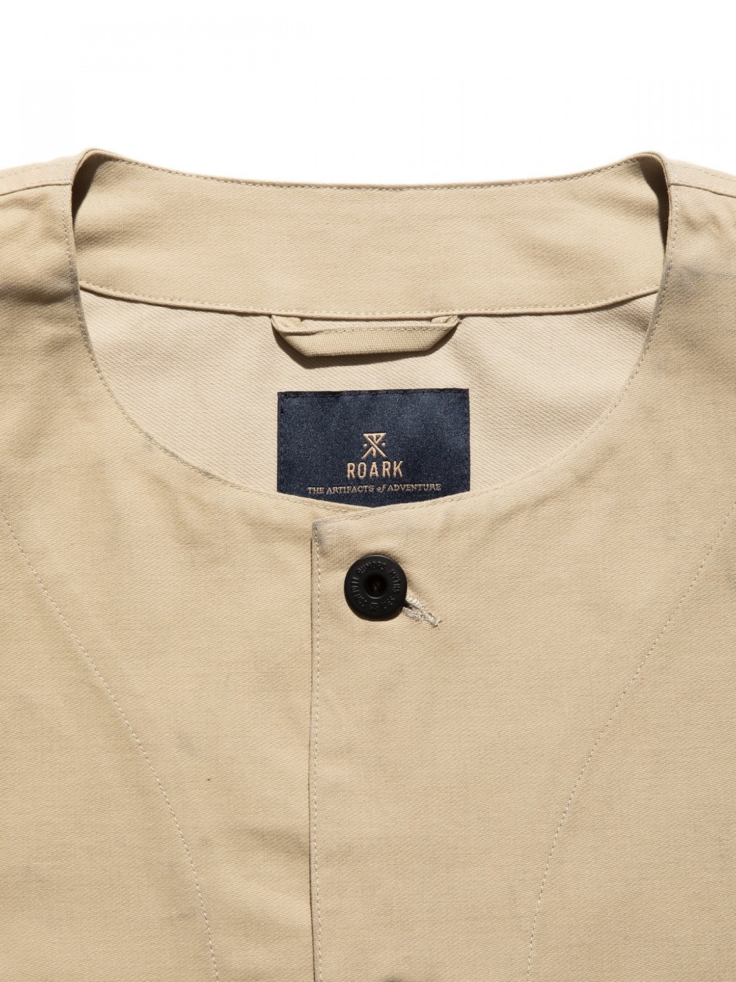 "SEEK & EXPLORE" DUCK DUNGAREE ENGINEER JACKET / Sand beige