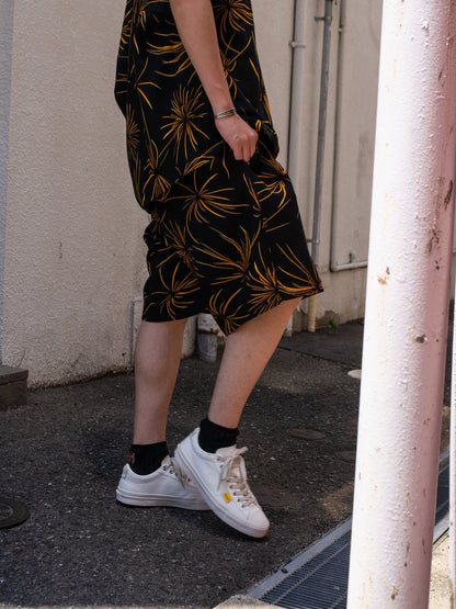 FIREWORKS ROOM EASY SHORTS / Black