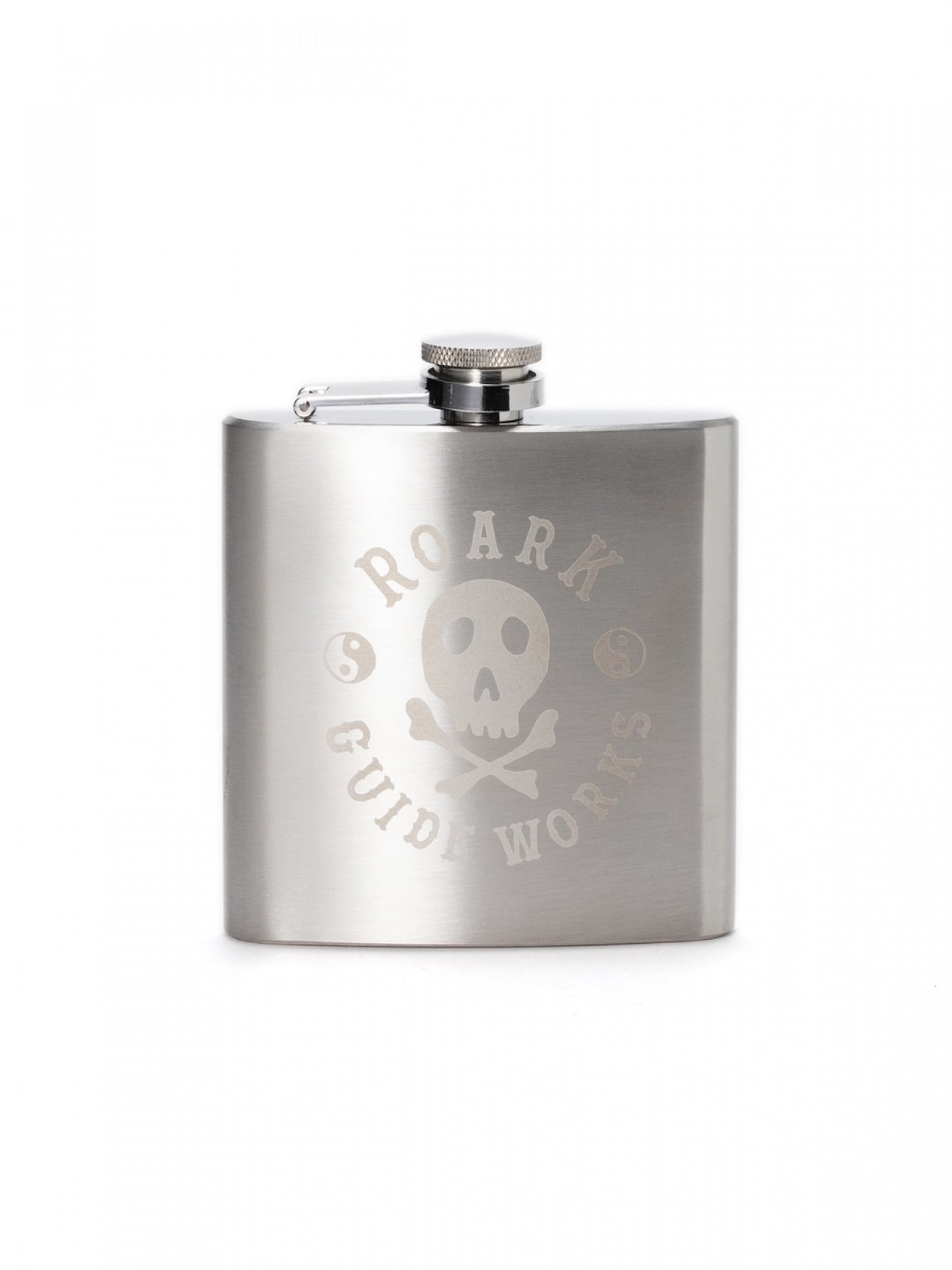 ”GUIDE WORKS” TRIP LONGER SILVER FLASK / Silver
