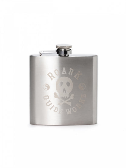 ”GUIDE WORKS” TRIP LONGER SILVER FLASK / Silver