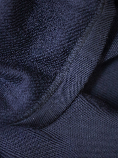 メリノウール裏毛タートルネック / ネイビー