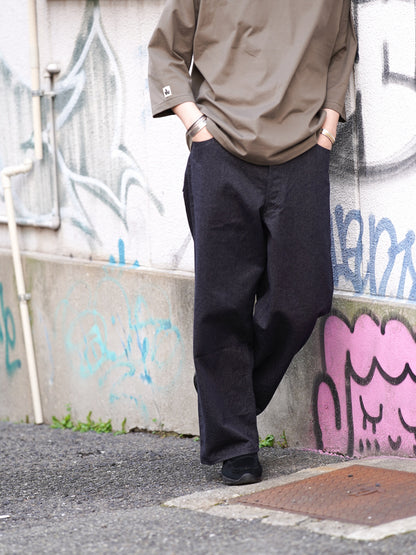 ファットパンツ / メランジェデニム
