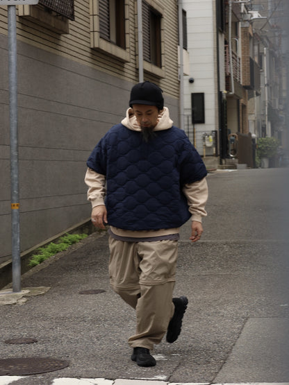 SUPER BIG SS PUFF JACKET / Navy