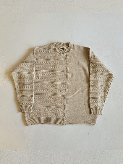 TRICKY JQ KNIT / Cream
