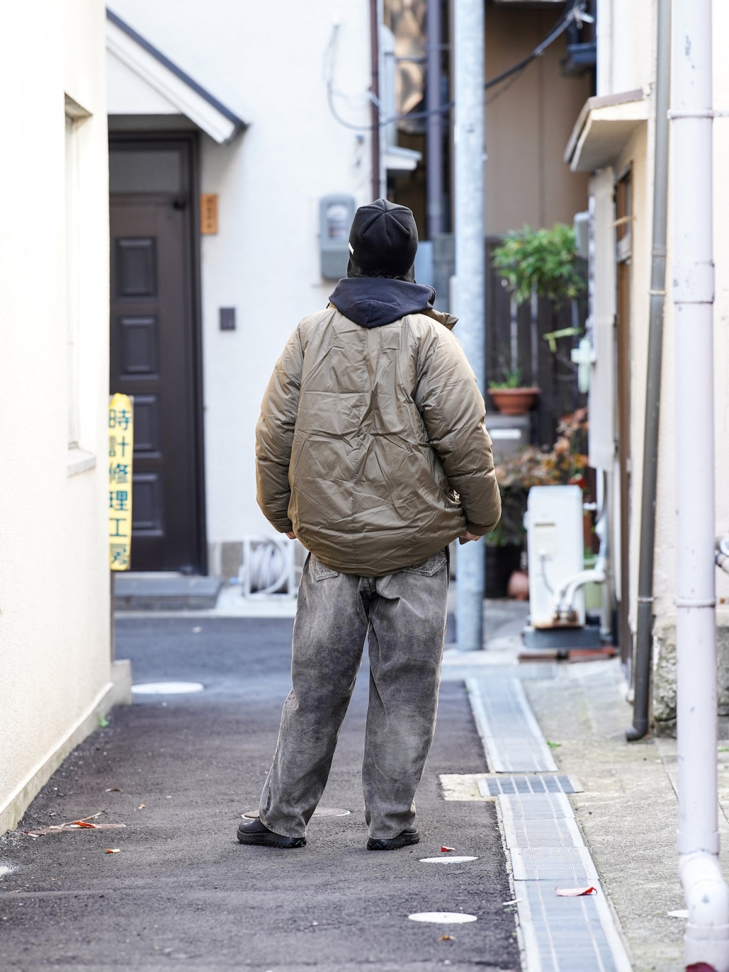 COCOON DOWN COAT / Coyote