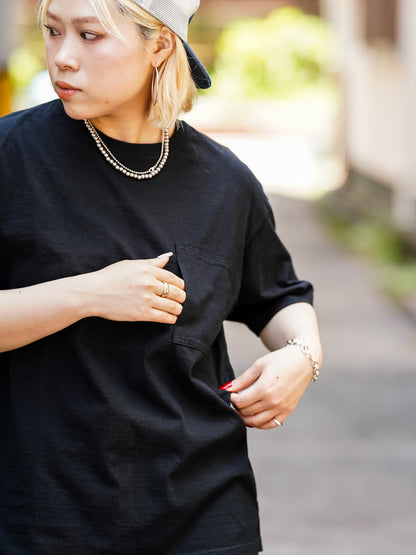 THE POCKET TEE / Black