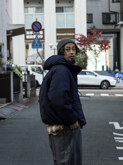 VENTILATION PUFF JACKET / Navy