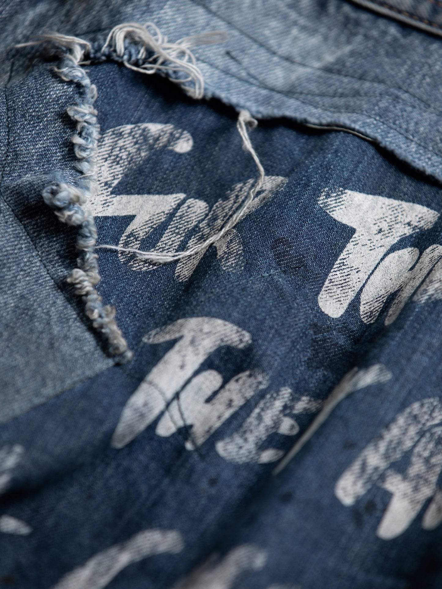 HARD REMAKED FRONT TUCK DENIM JACKET / Indigo(remake)