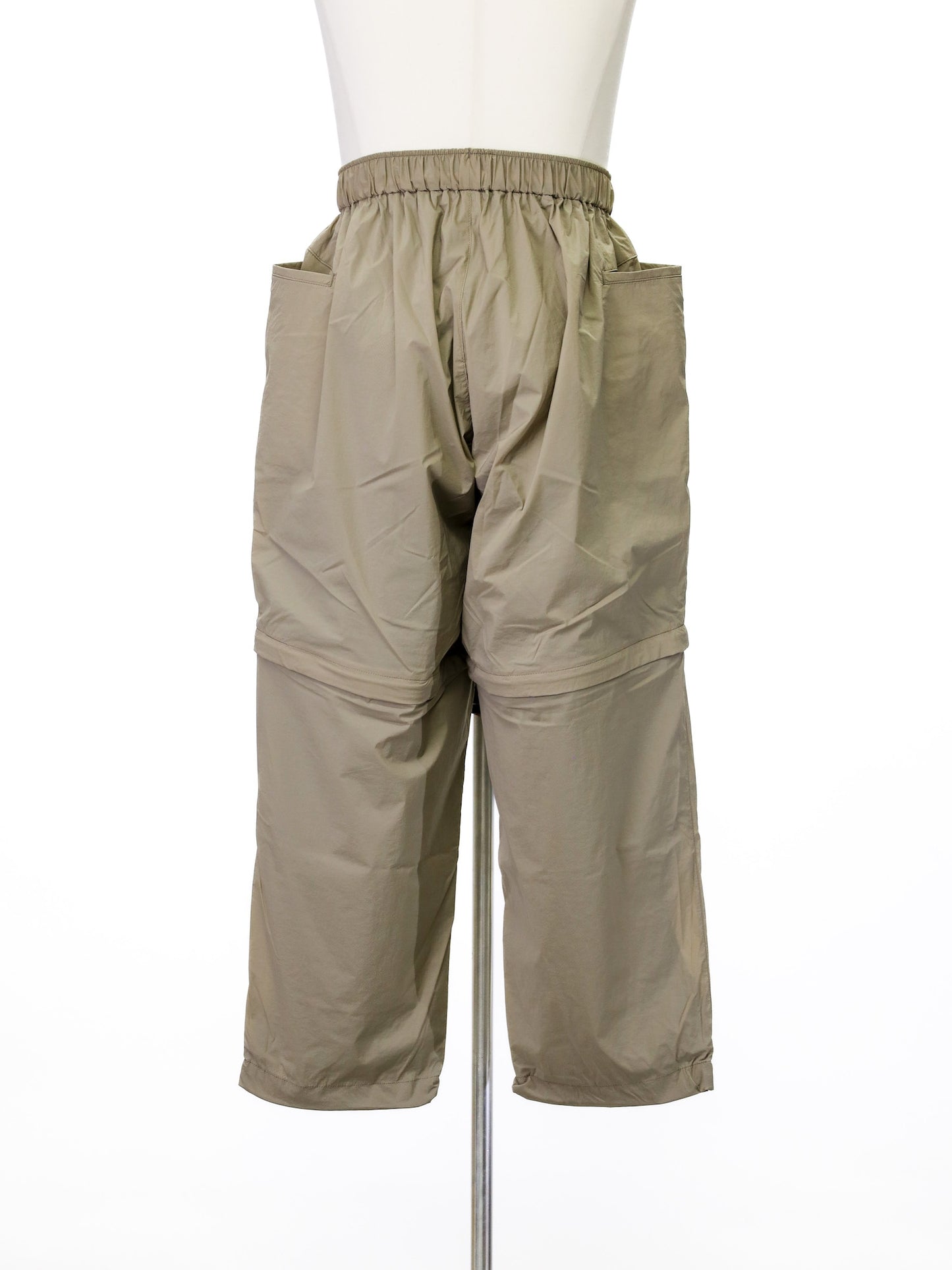 SUPER WIDE DETACHABLE PANTS / Beige